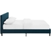 Anya Full Fabric Bed - Azure - MOD7670