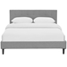 Linnea Full Bed - Light Gray - MOD7694