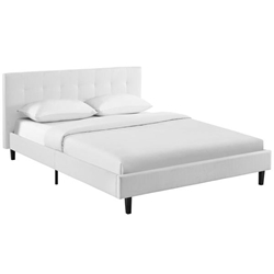 Linnea Full Bed - White 