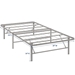 Horizon Twin Stainless Steel Bed Frame - Gray - MOD7705