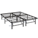 Horizon Queen Stainless Steel Bed Frame - Brown - MOD7707