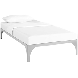 Ollie Twin Bed Frame - Silver 