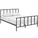Dower Queen Stainless Steel Bed - Brown - MOD7718