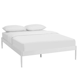 Elsie Full Bed Frame - White 