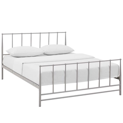 Estate King Bed - Gray 