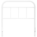 Serena Twin Steel Headboard - White - MOD7775