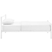 Alina Twin Platform Bed Frame - White - MOD7789