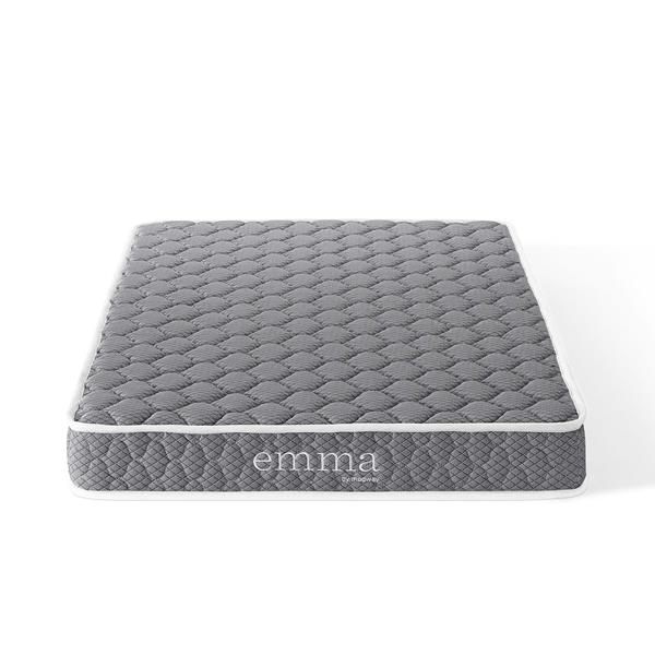 Firm Mattress For Kid Or Gue Modway Emma 6” Full XL Dual-Layer Foam Mattress 