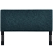 Taylor Twin Upholstered Linen Fabric Headboard - Azure - MOD7985