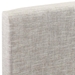 Taylor Twin Upholstered Linen Fabric Headboard - Beige - MOD7986