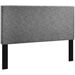Taylor Twin Upholstered Linen Fabric Headboard - Light Gray - MOD7987