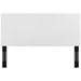 Taylor King and California King Upholstered Linen Fabric Headboard - White - MOD8021