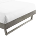 Billie Full Wood Platform Bed Frame - Gray - MOD8698