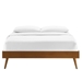 Margo Full Wood Platform Bed Frame - Walnut - MOD8759