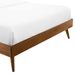 Margo Full Wood Platform Bed Frame - Walnut - MOD8759