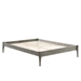 June Twin Wood Platform Bed Frame - Gray - MOD8779
