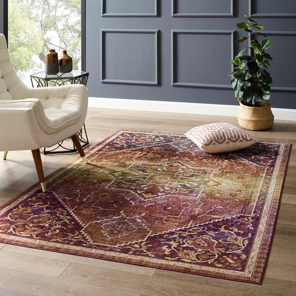 Modway Success Kaede Transitional, Transitional Area Rugs 8 X 10