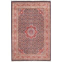 Ajitgarh Hand Knotted Rug 3'6" x 5'6" 