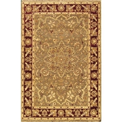 Balaghat Hand Knotted Rug 4' x 6' 