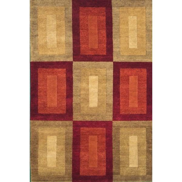 Balrampur Hand Knotted Rug 4 x 6 
