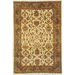 Bargarh Hand Knotted Rug 4 x 6 