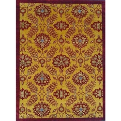 Barpeta Hand Knotted Rug 4 x 6 