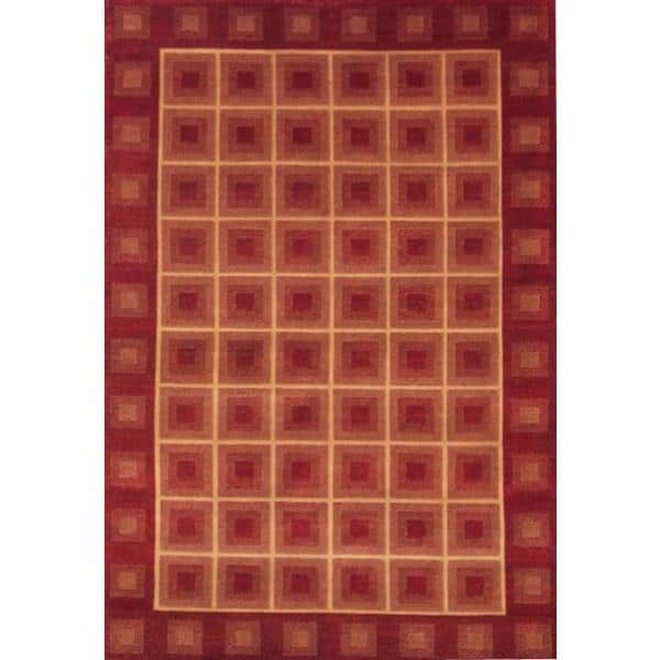 Darjeeling Hand Knotted Rug 6' x 9' 