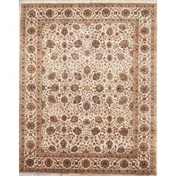 Hissar Hand Knotted Rug 8 x 10 