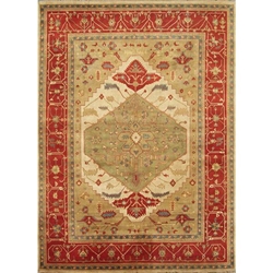 Koppal Hand Knotted Rug 9' x 12' 