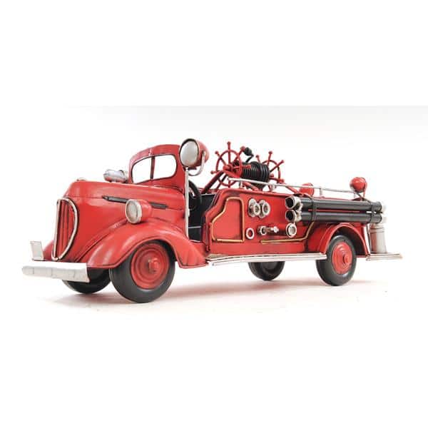1938 Red Fire Engine Ford 1:40 