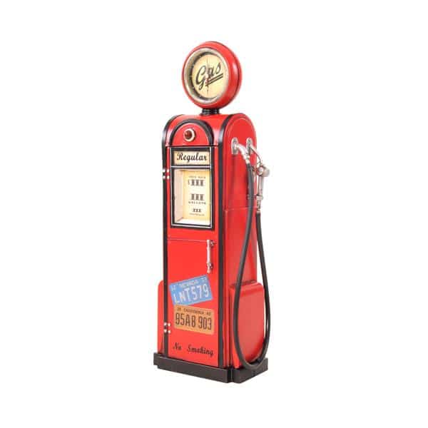 Gas Pump with Clock 1:4 