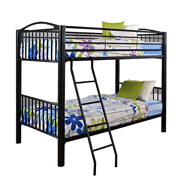 Powell Company Heavy Metal Black Twin, Powell Furniture Heavy Metal Full Over Full Bunk Bed