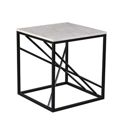 Arendal Faux Marble End Table 