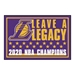 Los Angeles Lakers 2020 Champions 3x5 Rug - SLS1005