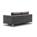 Halsey Sofa Bed in True Double by Sealy - Guila Grey - SLY1097
