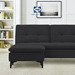 Avondale Convertible Sofa - Sydney Black - SLY1113