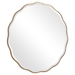 Aneta Gold Round Mirror - UTT1307