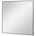 Alexo Black Square Mirror - UTT1366