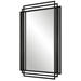 Amherst Black Iron Mirror - UTT1405