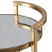 Cailin Gold Accent Table - UTT2208