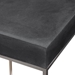 Jase Black Concrete Accent Table - UTT2241