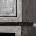 Hamadi Distressed Gray 2 Door Cabinet - UTT2400