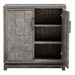 Hamadi Distressed Gray 2 Door Cabinet - UTT2400