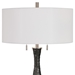 Jothan Frosted Black Table Lamp - UTT2485