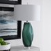 Esmeralda Green Glass Table Lamp - UTT2558