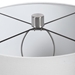 Azariah White Crackle Table Lamp - UTT2580