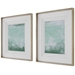 Coastal Patina Modern Framed Prints Set of 2 - UTT2754