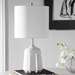 Eloise White Marble Table Lamp - UTT3055