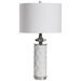 Calia White Table Lamp - UTT3095