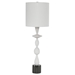 Inverse White Marble Table Lamp - UTT3181